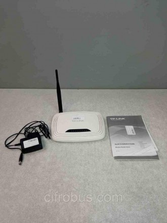 Мережеве обладнання Wi-Fi та Bluetooth Б/У Tp-Link TL-WR740N. Київ. фото 1 Мережеве обладнання Wi-Fi та Bluetooth Б/У Tp-Link TL-WR740N. Київ. фото 1