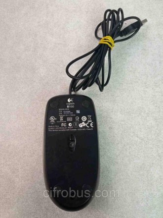 Дротова миша, інтерфейс USB, для настільного комп'ютера, світлодіодна, 3 клавіші. . фото 6