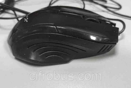 Пристрій: мишка; Тип підключення: дротова; Інтерфейс під'єднання: USB; Технологі. . фото 4