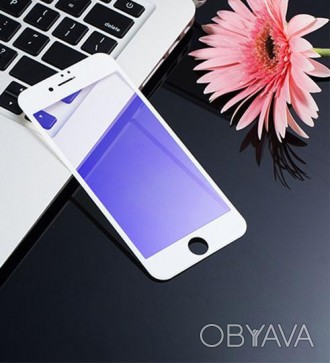 Защитное стекло 0.3mm Caesar Anti-Peeping 3D Full Glass iPhone 7 Plus white Rema