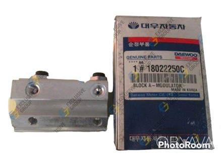 Блок модулятор ABS (ДВС 1,5 SOHC) (LANOS/NEXIA, GM, 18022250C). . фото 1