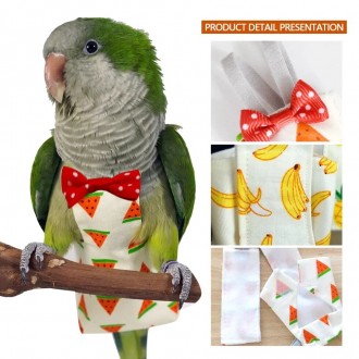 Памперс - удобный аксессуар для Вашего попугая, который убережет Вашу мебель и о. . фото 2
