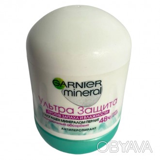 Garnier Mineral Ультразащита против запаха и влажностиШариковый дезодорант-антип. . фото 1