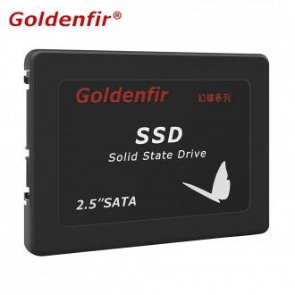 Оригінальний, швидкий SSD накопичувач від відомої фірми Goldenfir об'ємом 120 Гб. . фото 2