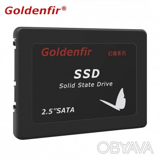 Оригінальний, швидкий SSD накопичувач від відомої фірми Goldenfir об'ємом 120 Гб. . фото 1