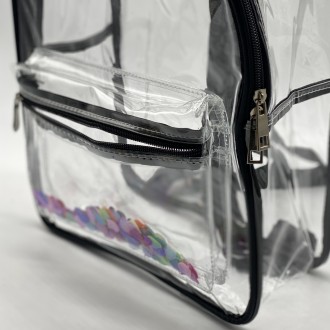 
Прозрачный мини-рюкзак
Стильный прозрачный мини-рюкзак. Выполненный с плотной с. . фото 7