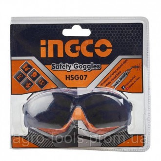 Окуляри захисні для зварювання INGCO - призначені для захисту очей від впливу шк. . фото 6