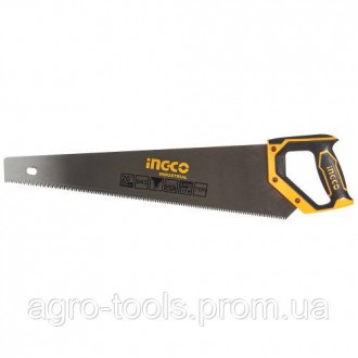 Ножівка по дереву 500 мм 7 з/д сталь SK5 INGCO INDUSTRIAL використовується для ш. . фото 2