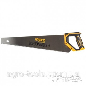 Ножівка по дереву 500 мм 7 з/д сталь SK5 INGCO INDUSTRIAL використовується для ш. . фото 1