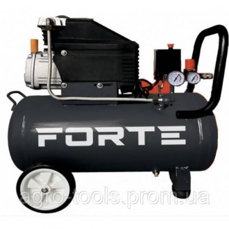 Опис Forte FL-2T50N Компресор
Компресор Forte FL-2T50N - потужна одноциліндрова . . фото 2