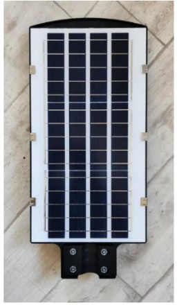 
Вуличний ліхтар на стовп із пультом на сонячній панелі з датчиком руху solar st. . фото 9