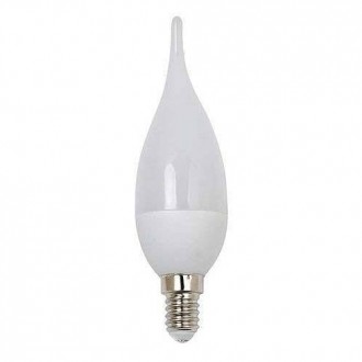 Лампа светодиодная свеча на ветру Horoz Electric CF37 6W E14 220V 3000K (001-004. Київ. фото 1 Лампа светодиодная свеча на ветру Horoz Electric CF37 6W E14 220V 3000K (001-004. Київ. фото 1