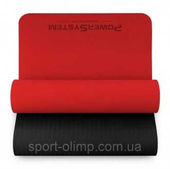 Килимок для фітнесу і йоги Power System Yoga Mat Premium PS-4060 Red
Призначення. . фото 2