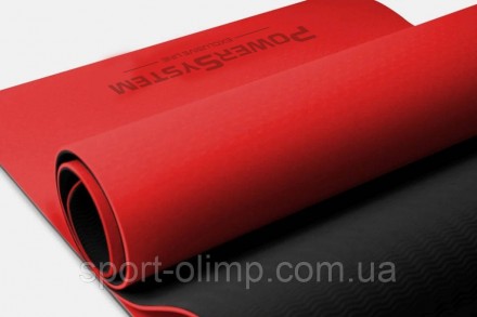 Килимок для фітнесу і йоги Power System Yoga Mat Premium PS-4060 Red
Призначення. . фото 4
