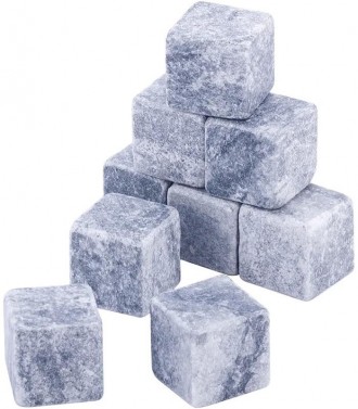 Камни для виски Kamille (охладительные каменные кубики). Предназначены для охлаж. . фото 2
