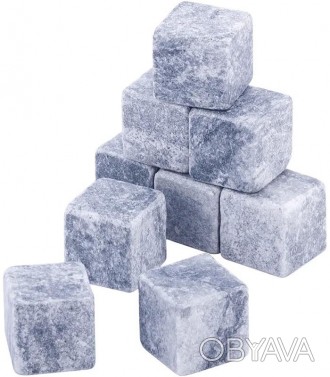 Камни для виски Kamille (охладительные каменные кубики). Предназначены для охлаж. . фото 1