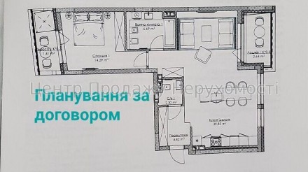 Центр Продажу Нерухомості продає квартиру ЖК Рибальский. 72 квадрати, 8 поверх. . . фото 6