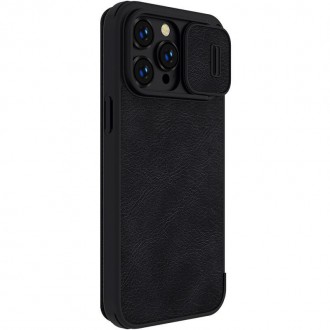  Шкіряний чохол книжка Nillkin Qin Pro Leather Case для iPhone 14 Pro Max - для . . фото 3