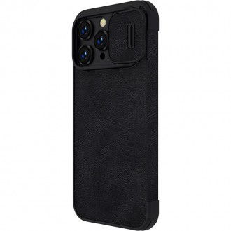  Шкіряний чохол книжка Nillkin Qin Pro Leather Case для iPhone 14 Pro Max - для . . фото 6