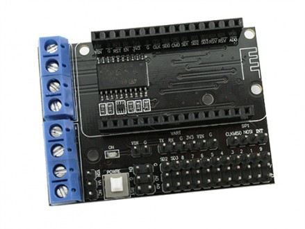 Плата управління двигунами Motor Shield L293DD NodeMcu ESP8266 ESP - 12E. Рівне. фото 1 Плата управління двигунами Motor Shield L293DD NodeMcu ESP8266 ESP - 12E. Рівне. фото 1