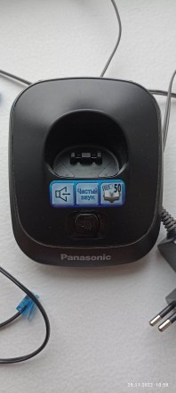 Panasonic KX-TG2511UA, Беспроводной, Монохромный, голубая подсветка, АОН + Calle. . фото 5
