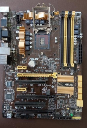Материнская плата ASUS Z87- A, s1150/ 5PCI-EX. Чернігів. фото 1 Материнская плата ASUS Z87- A, s1150/ 5PCI-EX. Чернігів. фото 1