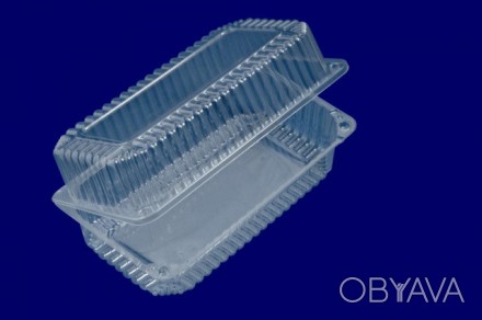 Универсальный контейнер прямоугольной формы для фасовки различных продуктов пита. . фото 1