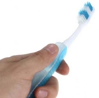 Складна зубна щітка дорожня! Зубна щітка складна для використання в готелі, під . . фото 4