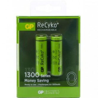 Акумулятори АА GP NiMH 130AAHСE-2GBE2 ReCyko+ 1300 mAh GP-186493. Одеса. фото 1 Акумулятори АА GP NiMH 130AAHСE-2GBE2 ReCyko+ 1300 mAh GP-186493. Одеса. фото 1