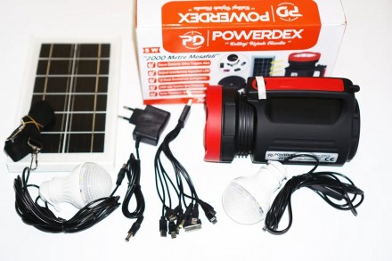 Портативна сонячна автономна система Solar Powerdex PD-6400

Solar Powerdex PD. . фото 9