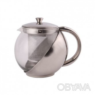 
Заварочный чайник с сетчатым фильтром можно использовать для заваривания чая ил. . фото 1