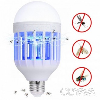 
Светодиодная лампа приманка для насекомых (уничтожитель насекомых) Zapp LightСв. . фото 1