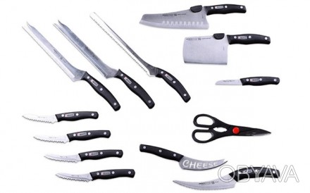 
Ножи Miracle Blade - это лучшее соотношение качества и цены. Набор ножей Miracl. . фото 1