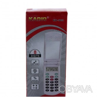 
Калькулятор в виде мобильного телефона KD-5853 ― очень нужная, удобная вещь. По. . фото 1