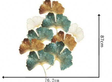 Інтер'єрна наклейка з квітами та метеликами.
Розмір у готовому вигляді 87*76 см
. . фото 3