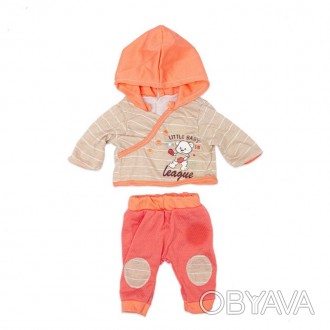 Одежда для куклы Беби Борн  40- 43 см / Baby Born набор терракотовый 8587
