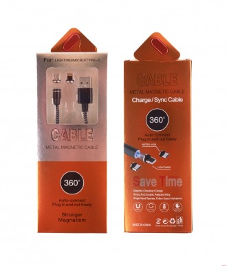 Кабель USB XF-23 Magnetic / micro-USB / Lightning
. Львів. фото 1
Кабель USB XF-23 Magnetic / micro-USB / Lightning
. Львів. фото 1