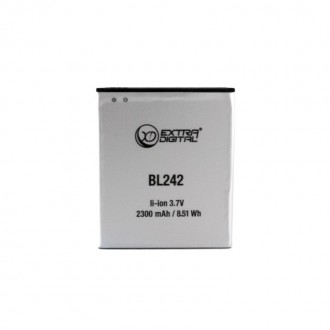 Основные характеристики:Аккумулятор ExtraDigital для Lenovo BL242 2300 mAh облад. . фото 2