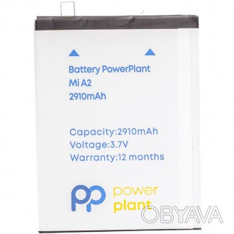Аккумулятор PowerPlant Xiaomi Mi A2 (BN36) 2910mAh - компактный, стабильный и оч. . фото 1