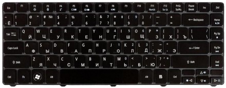 Клавіатура для ноутбука Acer Aspire 3410, 3810, 3820, 4230, 4240, 4250, 4410, 45. . фото 2