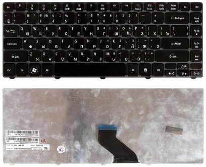 Клавіатура для ноутбука Acer Aspire 3410, 3810, 3820, 4230, 4240, 4250, 4410, 45. . фото 4