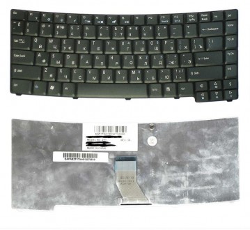 Клавіатура для ноутбука Acer Ferrari (4000) TravelMate (8100) Black, RU Совмести. . фото 4