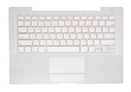 Клавіатура для ноутбука Apple MacBook (A1181) White, (White TopCase), RU Знята з. . фото 2