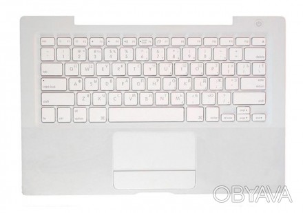 Клавіатура для ноутбука Apple MacBook (A1181) White, (White TopCase), RU Знята з. . фото 1