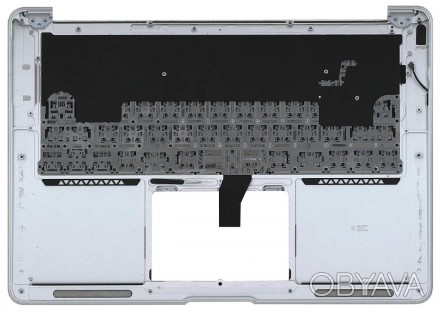 Клавіатура ноутбука Apple MacBook Air (A1369) 2010+ Black, (Silver TopCase), RU . . фото 1