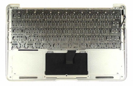 Клавіатура для ноутбука Apple MacBook Air (A1370) 2010+ Black, (Silver TopCase),. . фото 2