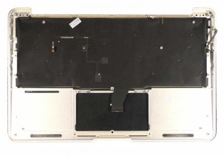 Клавіатура для ноутбука Apple MacBook Air (A1370) 2011+ Black, (Silver TopCase),. . фото 2