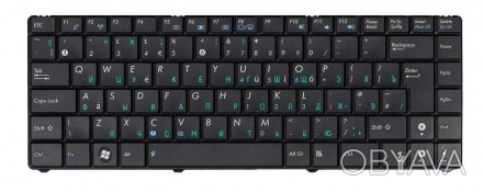 Клавіатура для ноутбука Asus (N20, N20A, N20H) Black, RU Совместимость с моделям. . фото 1