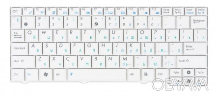 Клавіатура для ноутбука Asus EEE PC (MK90H) White, RU Совместимость с моделямиV0. . фото 1