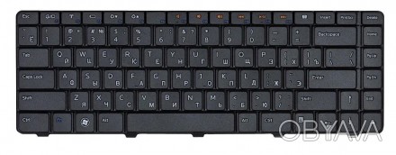 Клавіатура для ноутбука Dell Inspiron (14V, 14R, N4010, N4030, N5030) Black, RU. . фото 1